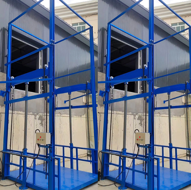 西湖导轨式升降货梯